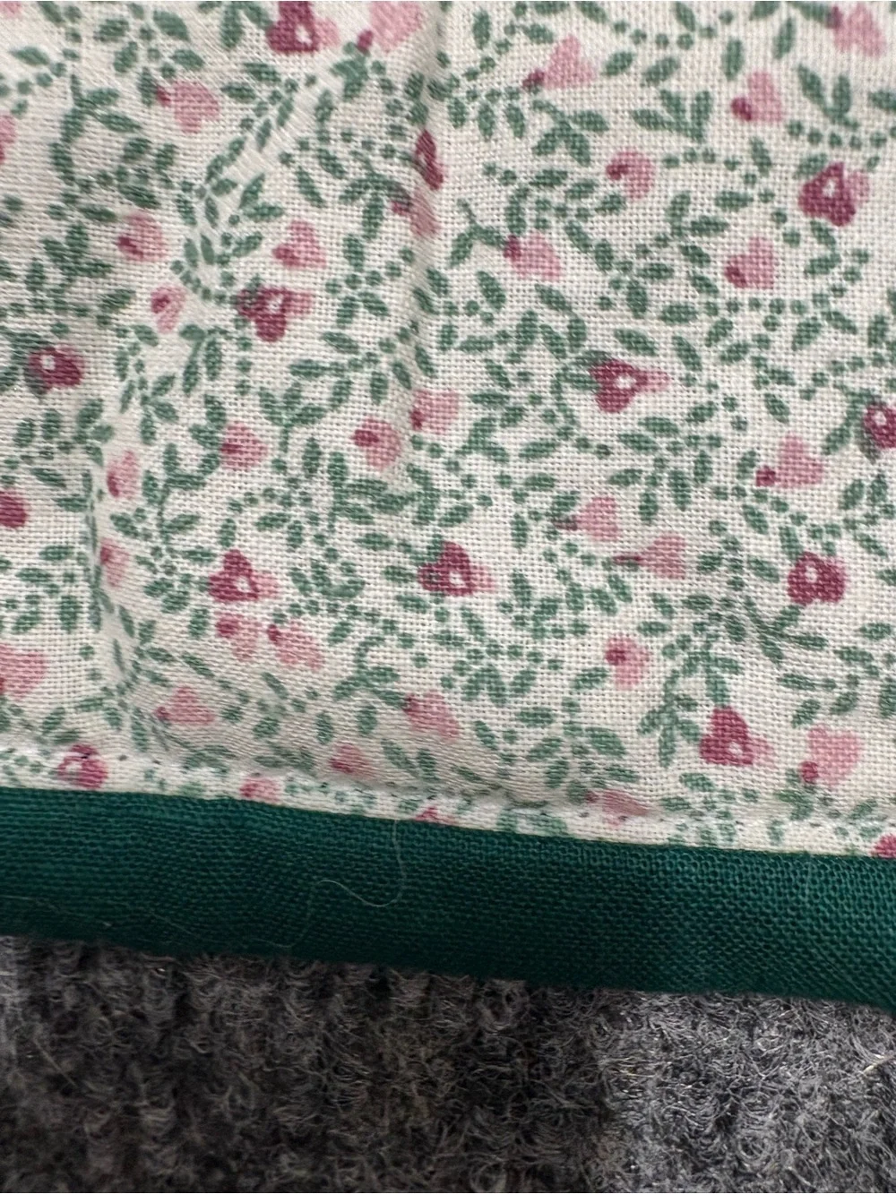 Handmade Ohio Star Pattern Quilted Table Linen
